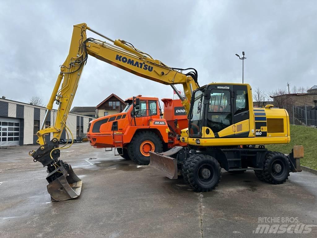 Komatsu PW160-11 Bagri na kolesih