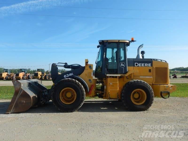 John Deere 624K Kolesni nakladalci