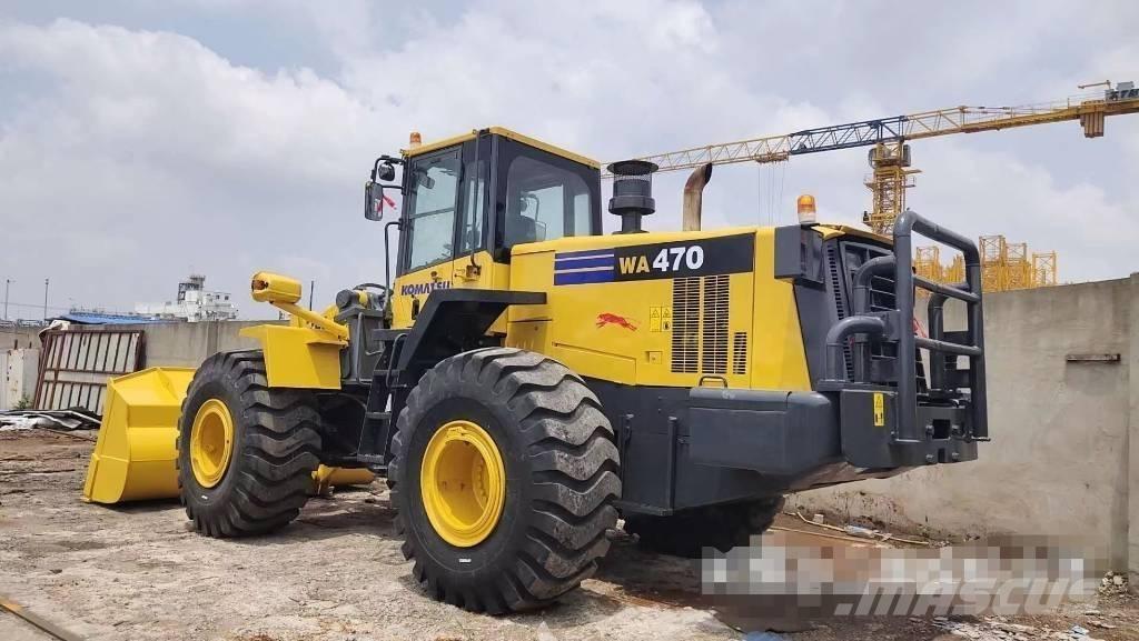 Komatsu WA 470 Kolesni nakladalci