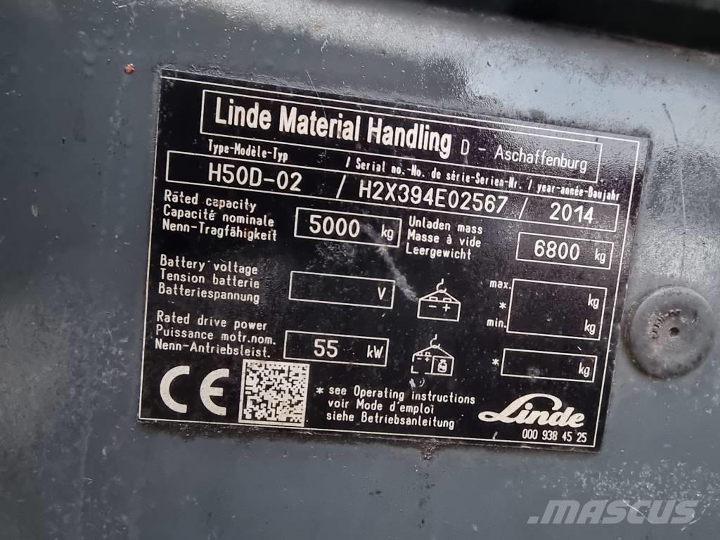 Linde H 50 D Dizelski viličarji