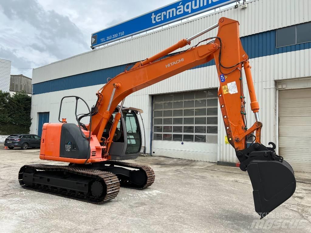 Hitachi ZX 135 US Bagri goseničarji
