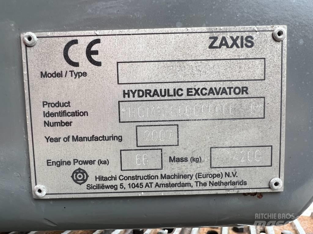 Hitachi ZX 135 US Bagri goseničarji