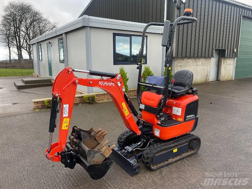 Kubota K008-5 Mini bagri <7t