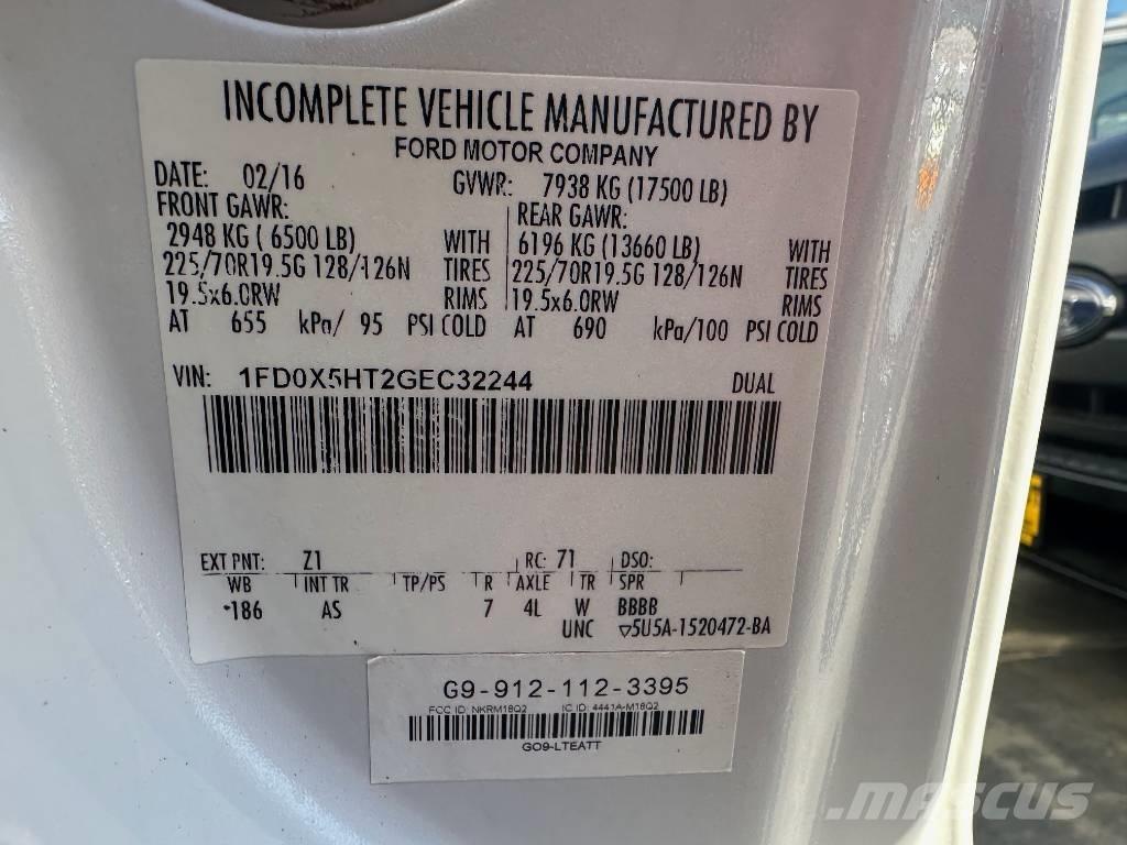 Ford F 550 S.D. Kiper tovornjaki