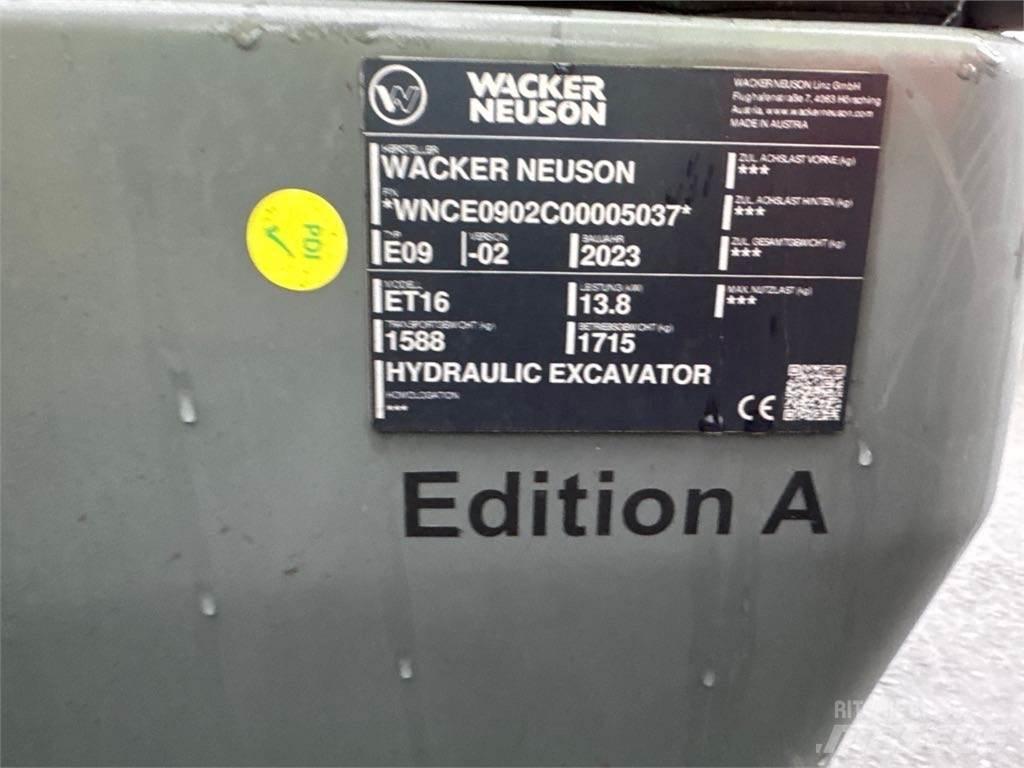 Wacker Neuson ET16 Bagri goseničarji