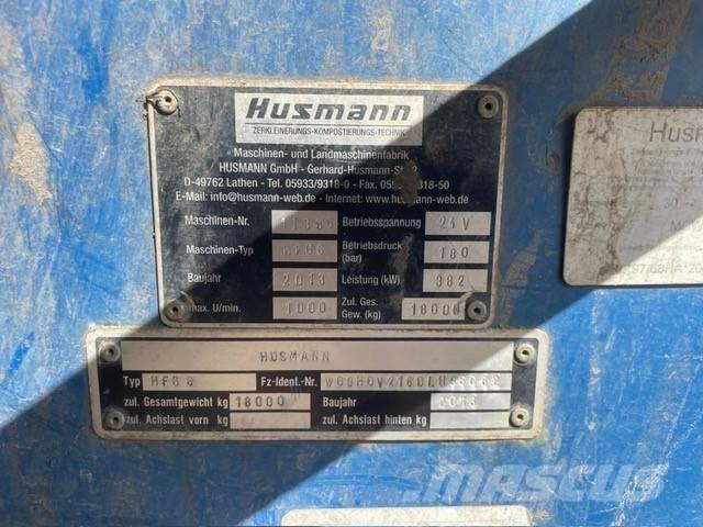 Husmann HFG 6 Stroji za razrez odpada