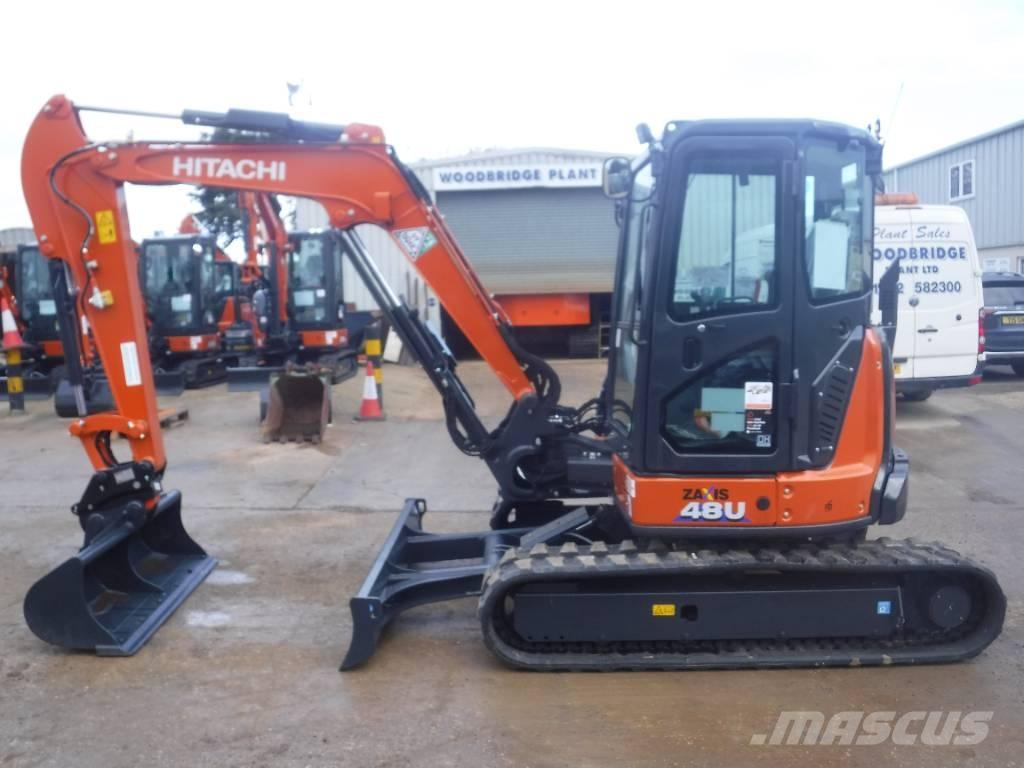 Hitachi ZX 48 U-6 Mini bagri <7t