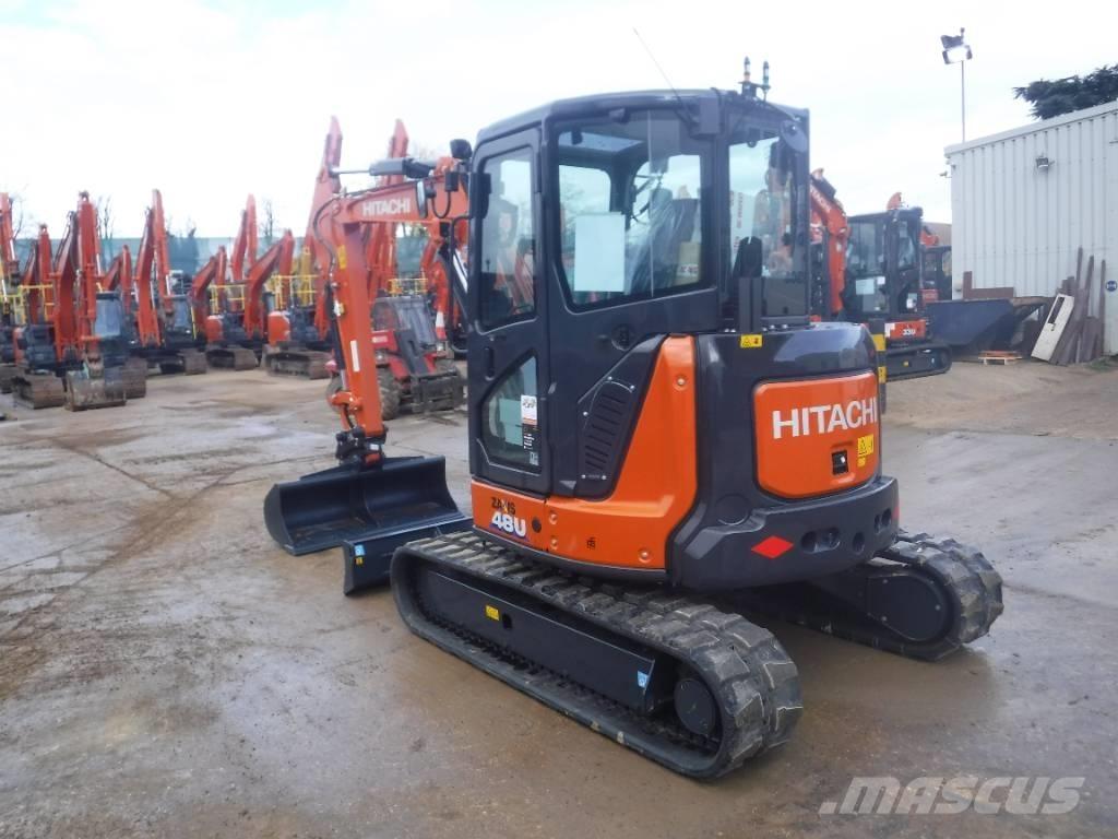 Hitachi ZX 48 U-6 Mini bagri <7t