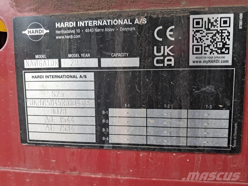 Hardi Navigator 40i Vlečne škropilnice