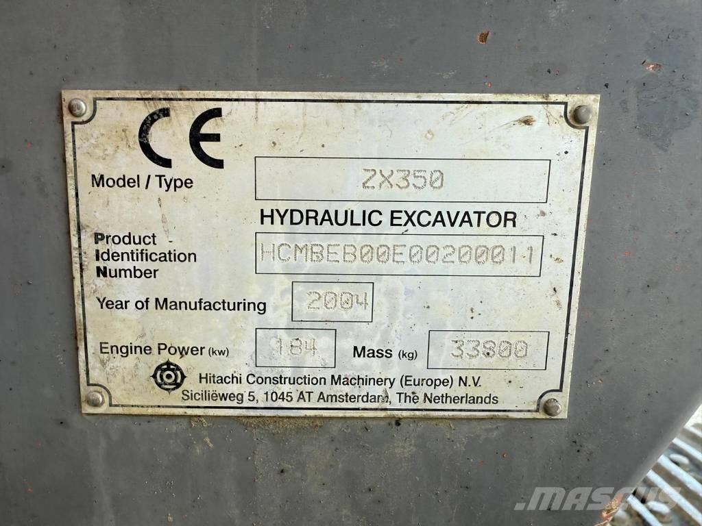 Hitachi ZX 350 Bagri goseničarji