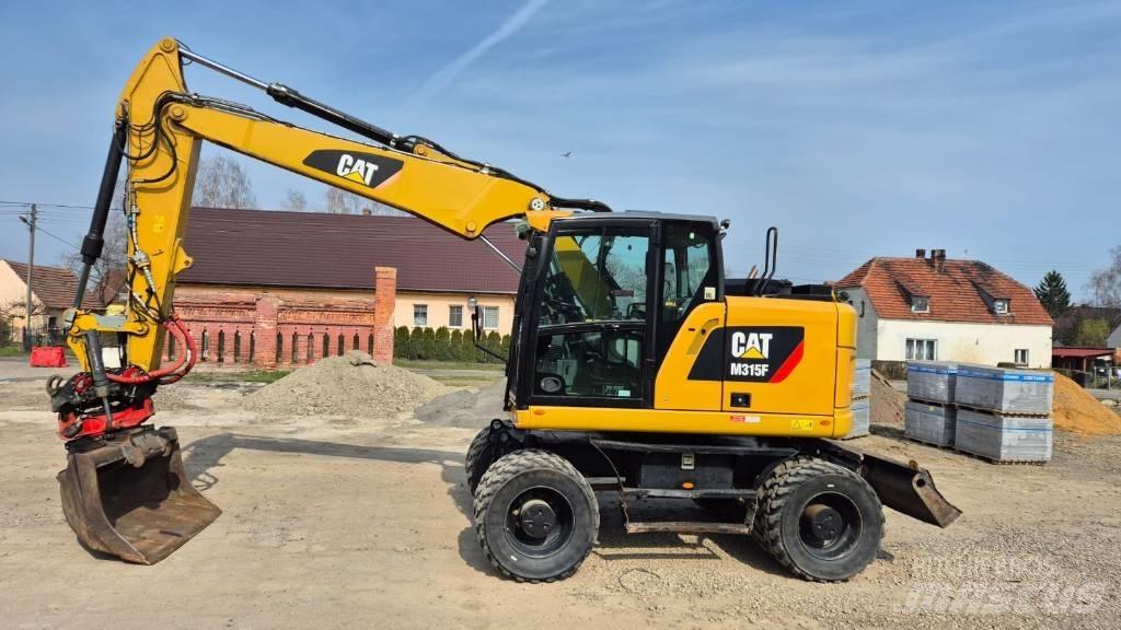 CAT M 315 F Bagri na kolesih