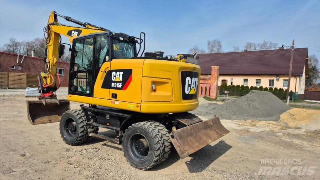CAT M 315 F Bagri na kolesih