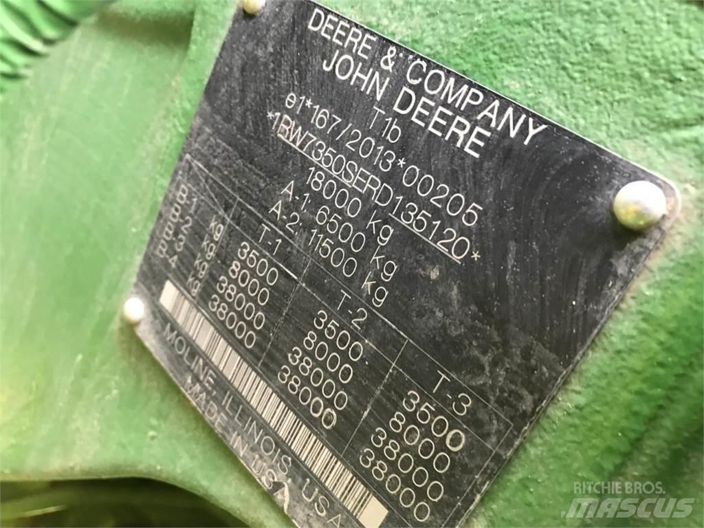 John Deere 7R 350 Traktorji