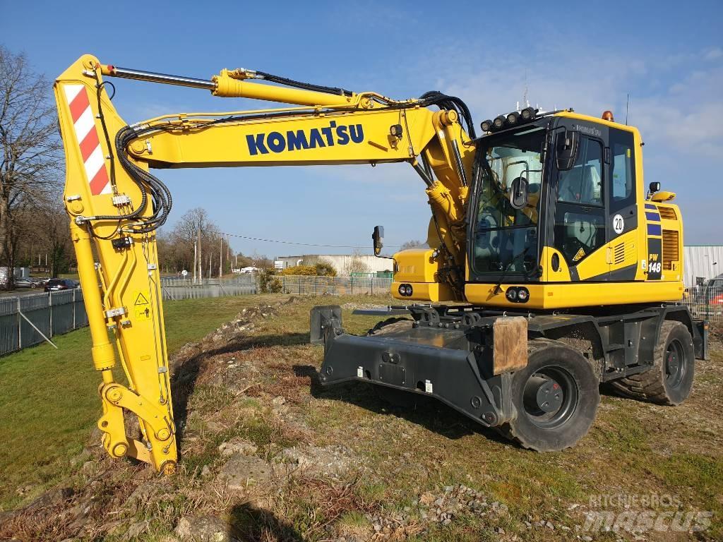 Komatsu PW148-11EO Bagri na kolesih