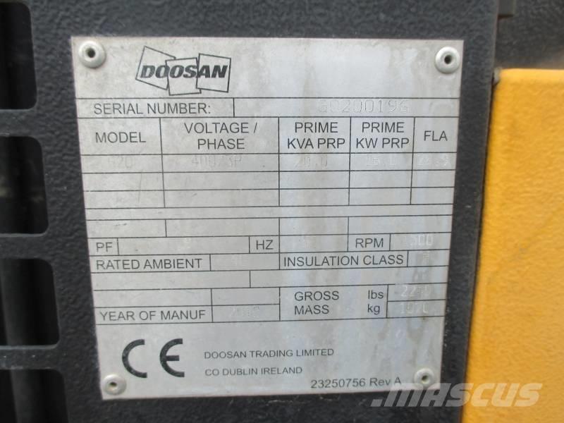 Doosan G 20 Dizelski agregati