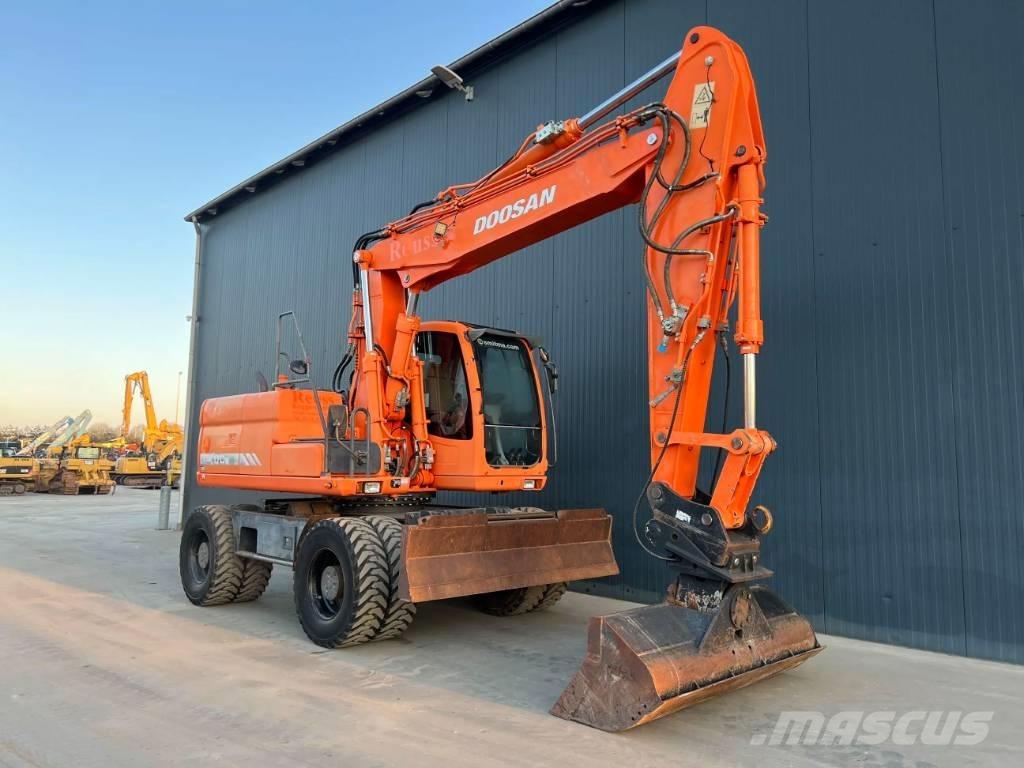 Doosan DX170W Bagri na kolesih