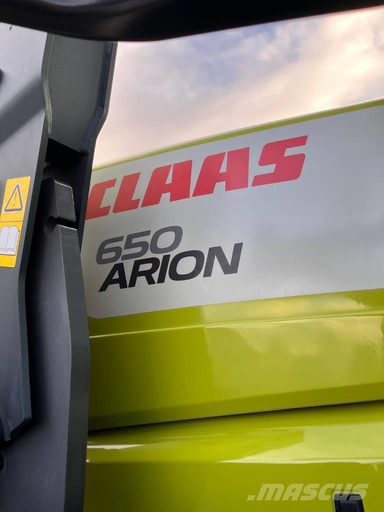CLAAS ARION 650 Traktorji