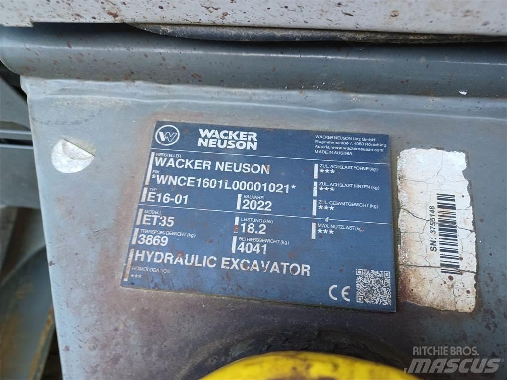 Wacker Neuson ET35 Bagri goseničarji