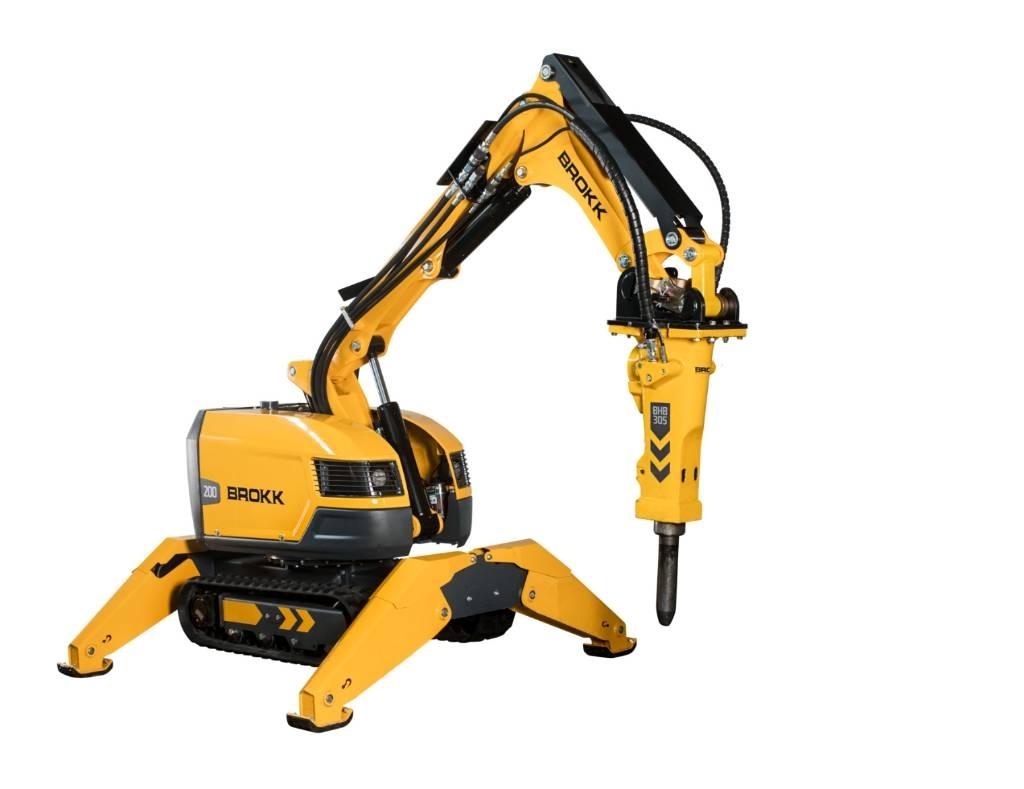 Brokk 200 Rušilni bagri