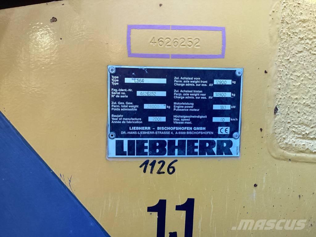 Liebherr L 564 Kolesni nakladalci