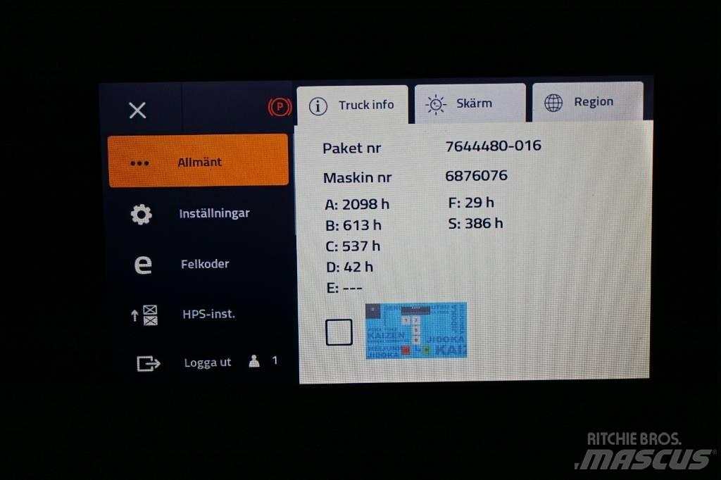 Toyota RRE140HE Viličarji s pomičnim teleskopom