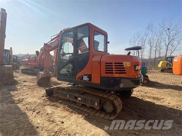 Doosan DX80 Midi bagri 7t – 12t
