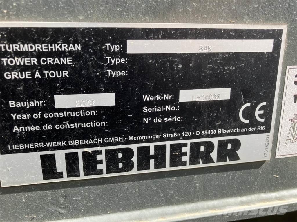 Liebherr 34K Stolpni žerjavi