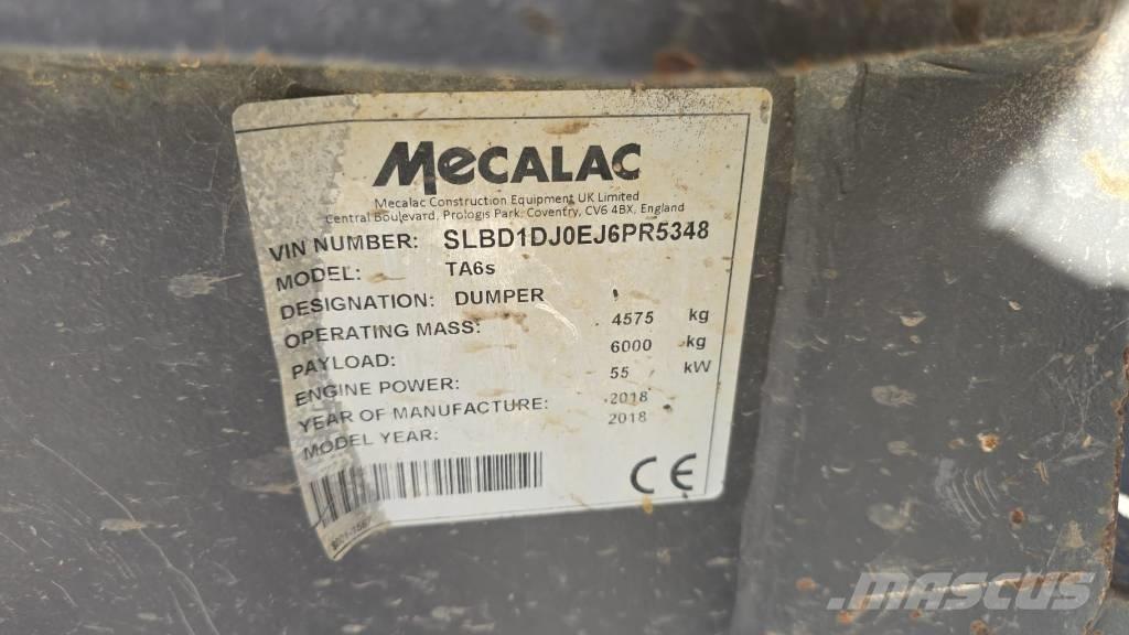 Mecalac TA 6 S Zglobni demperji