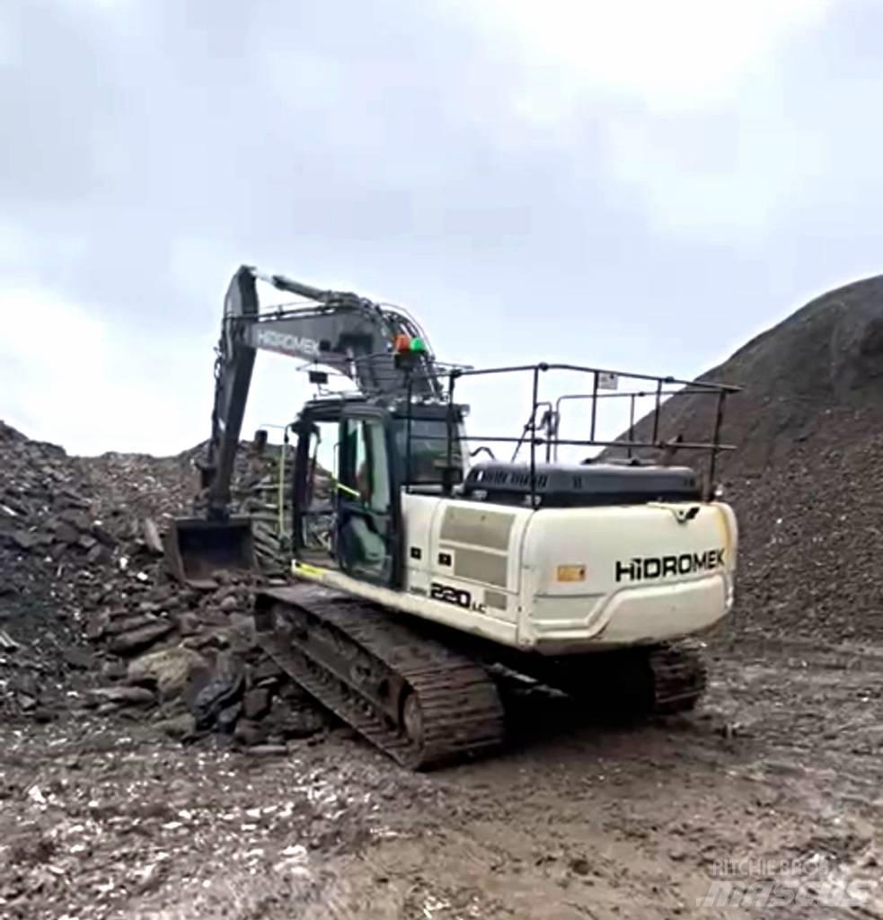 Hidromek HMK 220 LC Bagri goseničarji