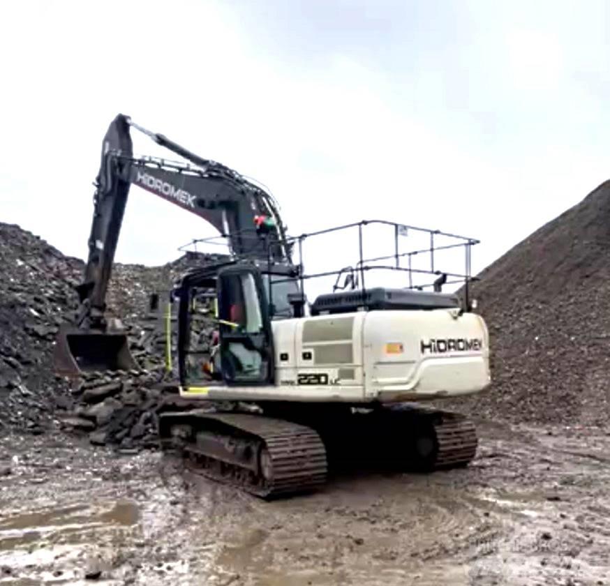 Hidromek HMK 220 LC Bagri goseničarji