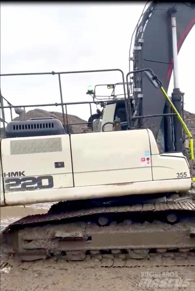 Hidromek HMK 220 LC Bagri goseničarji