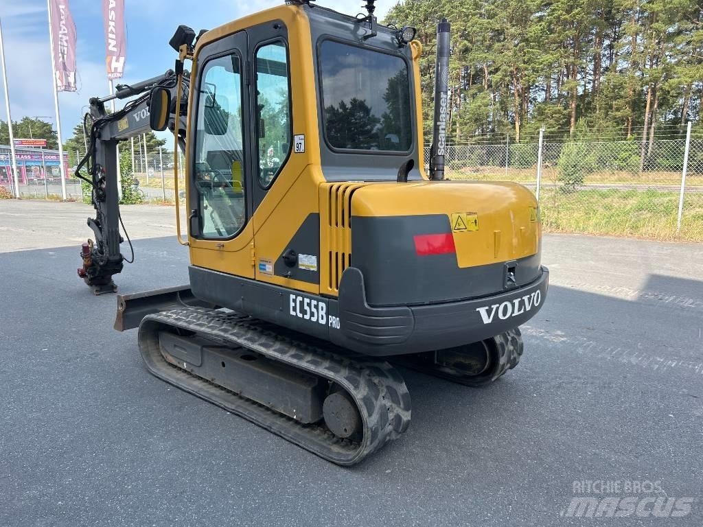 Volvo EC 55 B Pro Mini bagri <7t