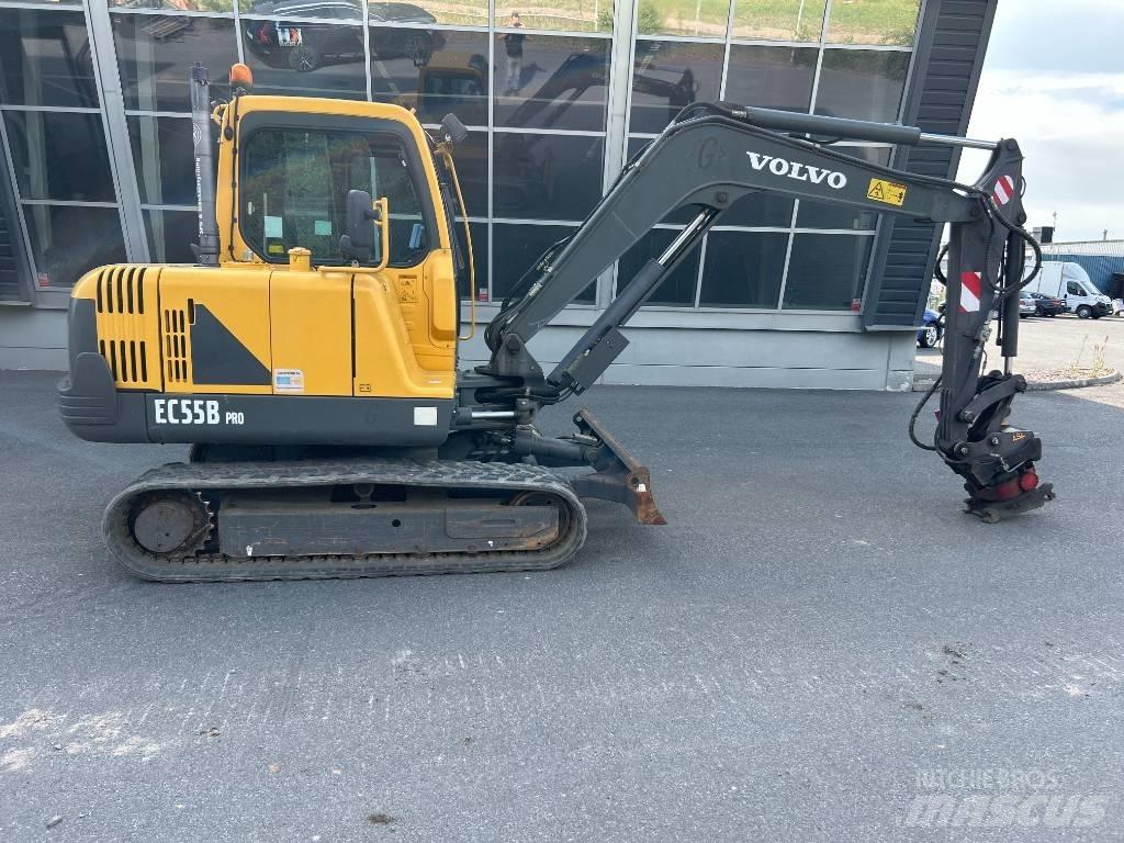 Volvo EC 55 B Pro Mini bagri <7t