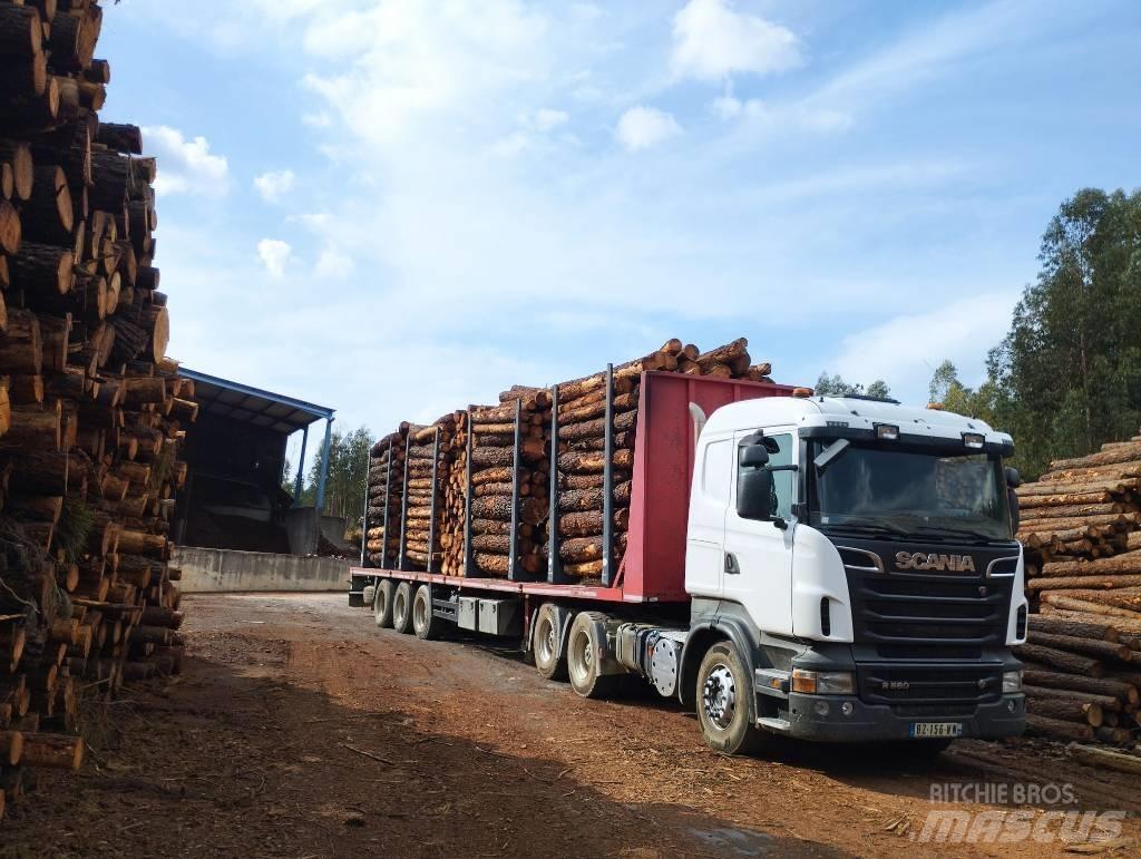 Scania R 560 Tovornjaki za hlode