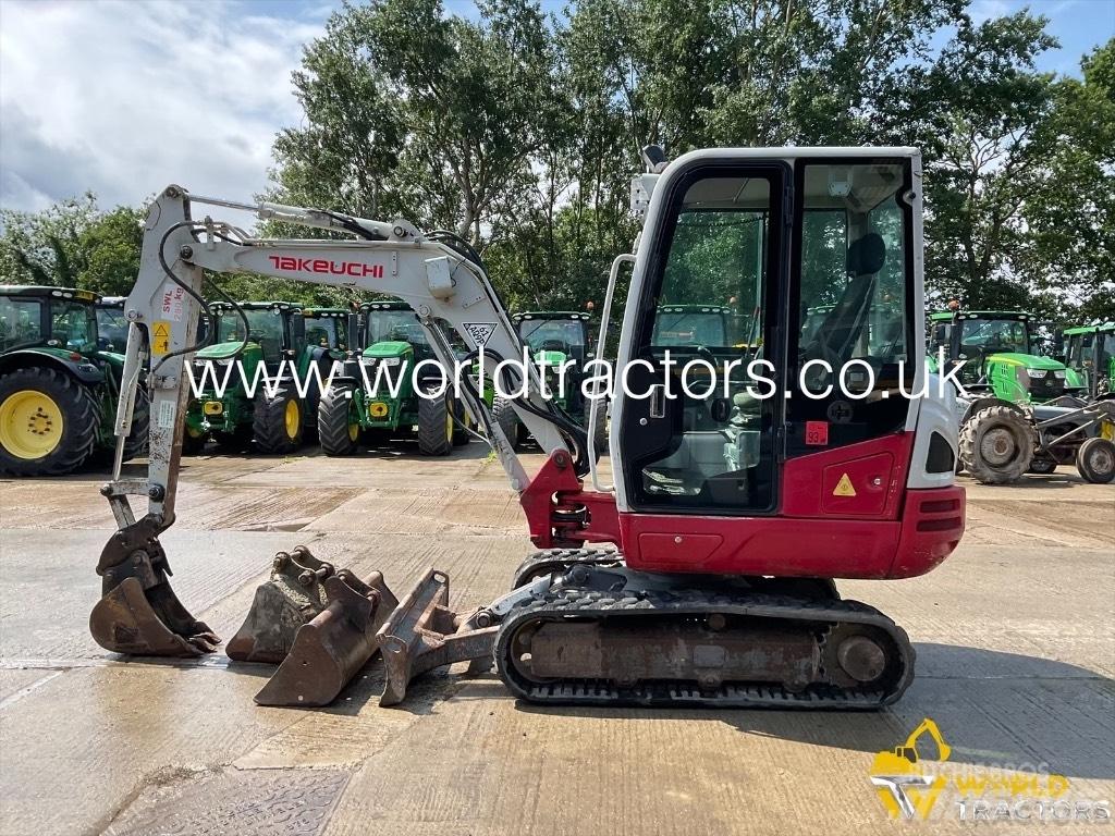 Takeuchi TB 230 Mini bagri <7t