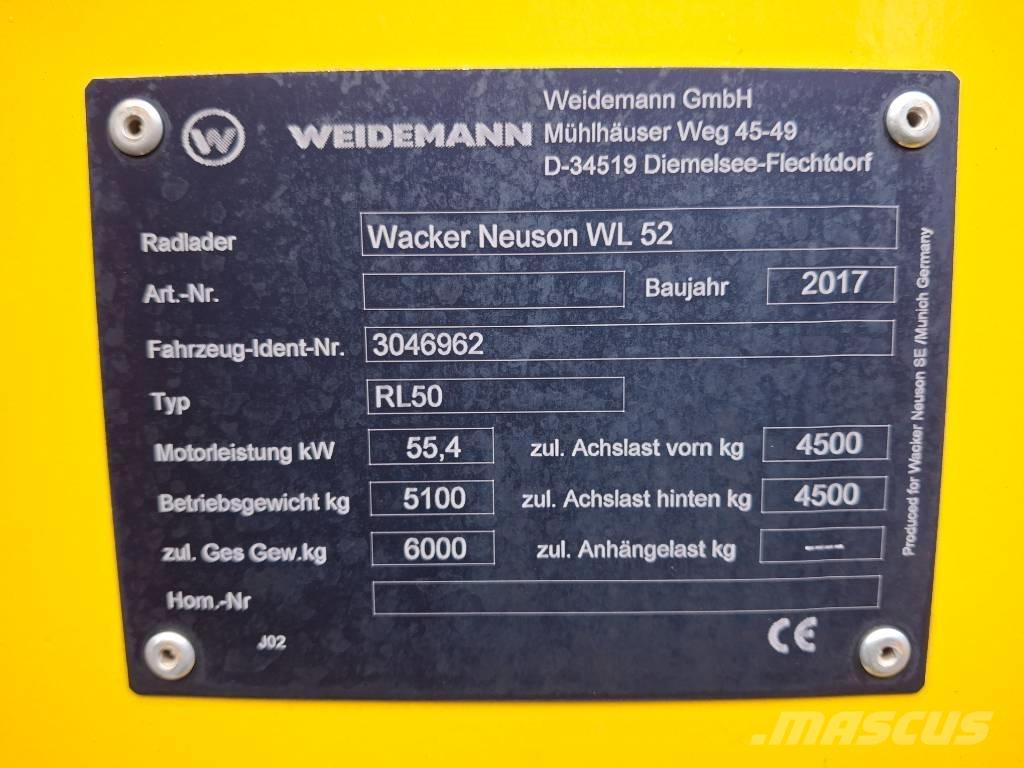 Wacker Neuson WL 52 Kolesni nakladalci