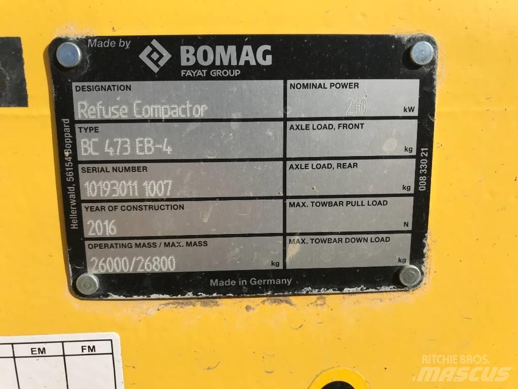 Bomag BC473EB-4 Enojni valjarji