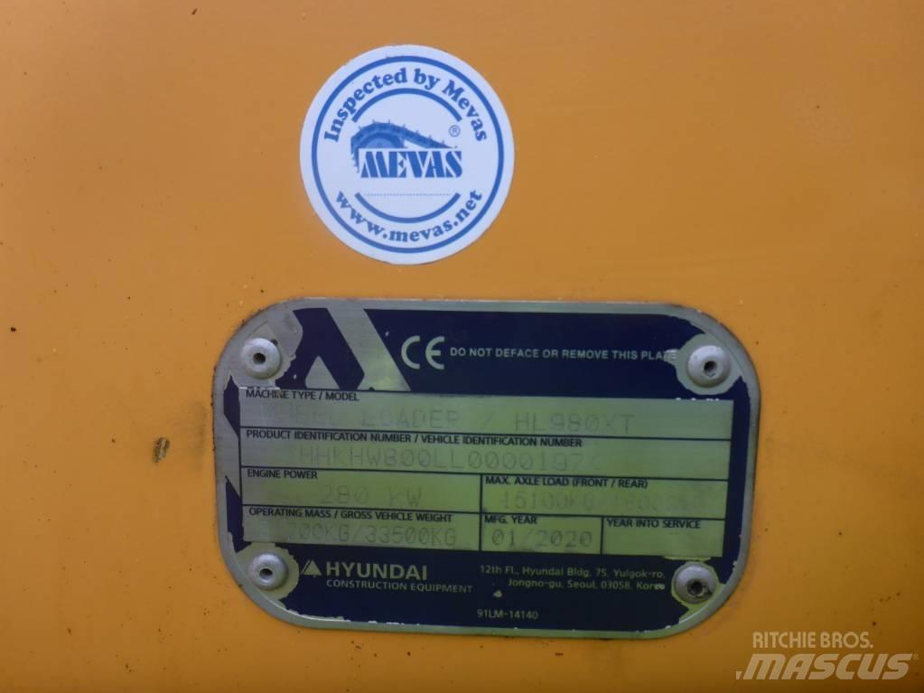 Hyundai HL980XT Kolesni nakladalci