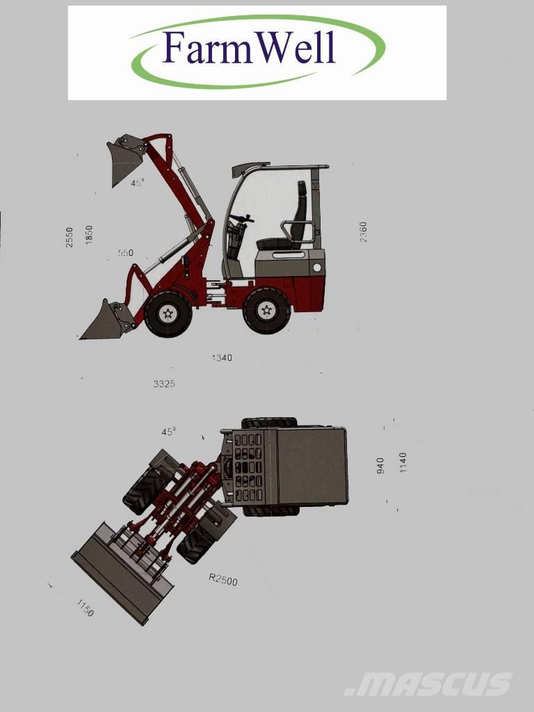  Max Loader 906 Mini nakladalci