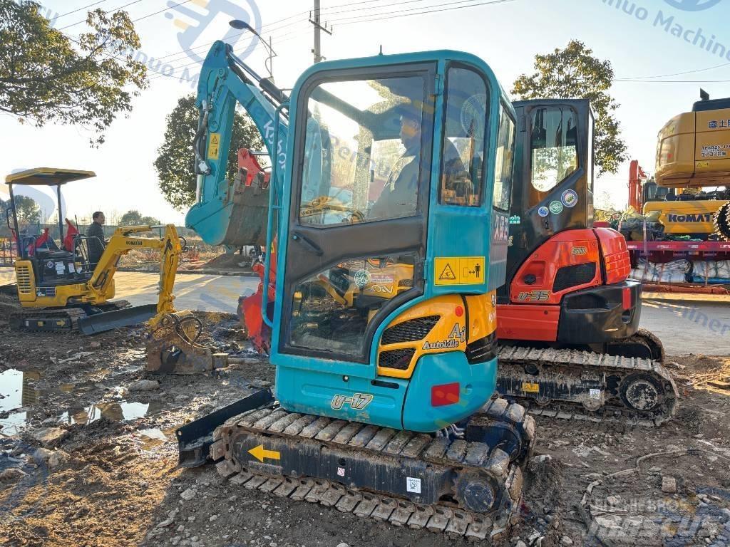 Kubota U 17 Mini bagri <7t