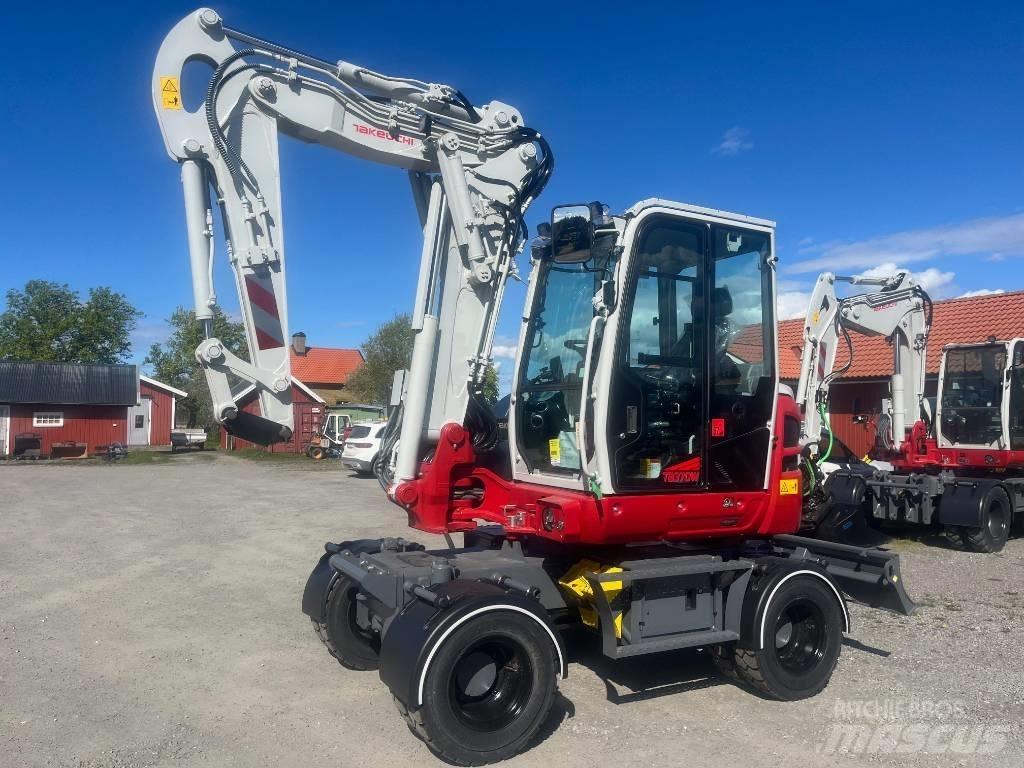 Takeuchi TB 370 W Bagri na kolesih