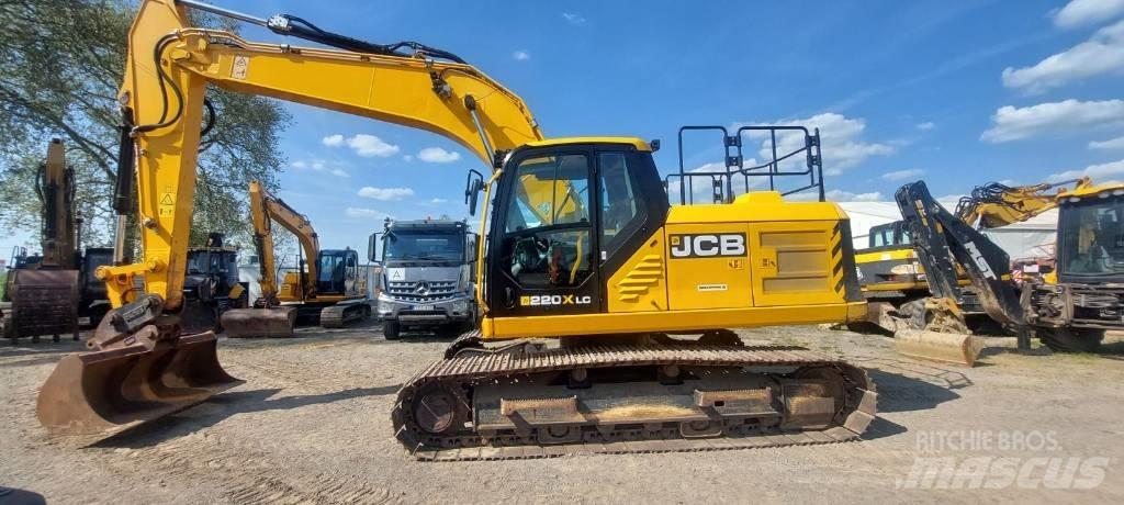 JCB JS 220 X Bagri goseničarji