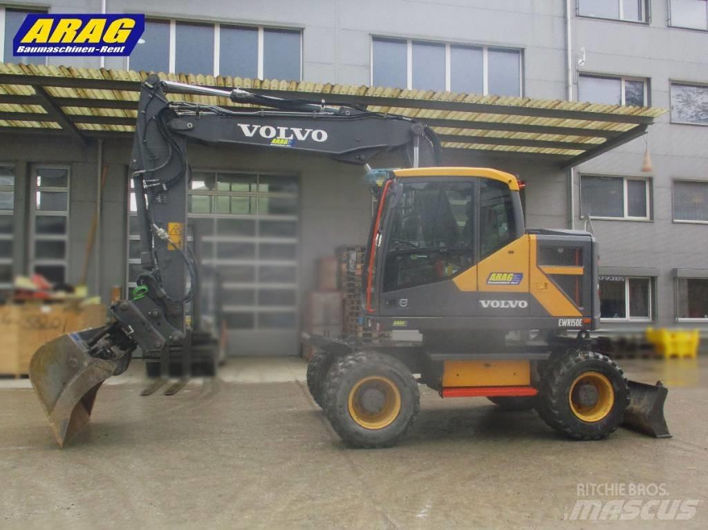 Volvo EWR 150 E Bagri na kolesih