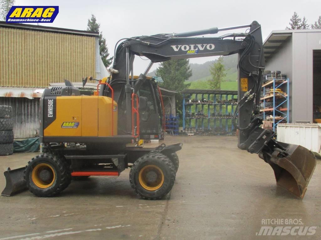 Volvo EWR 150 E Bagri na kolesih