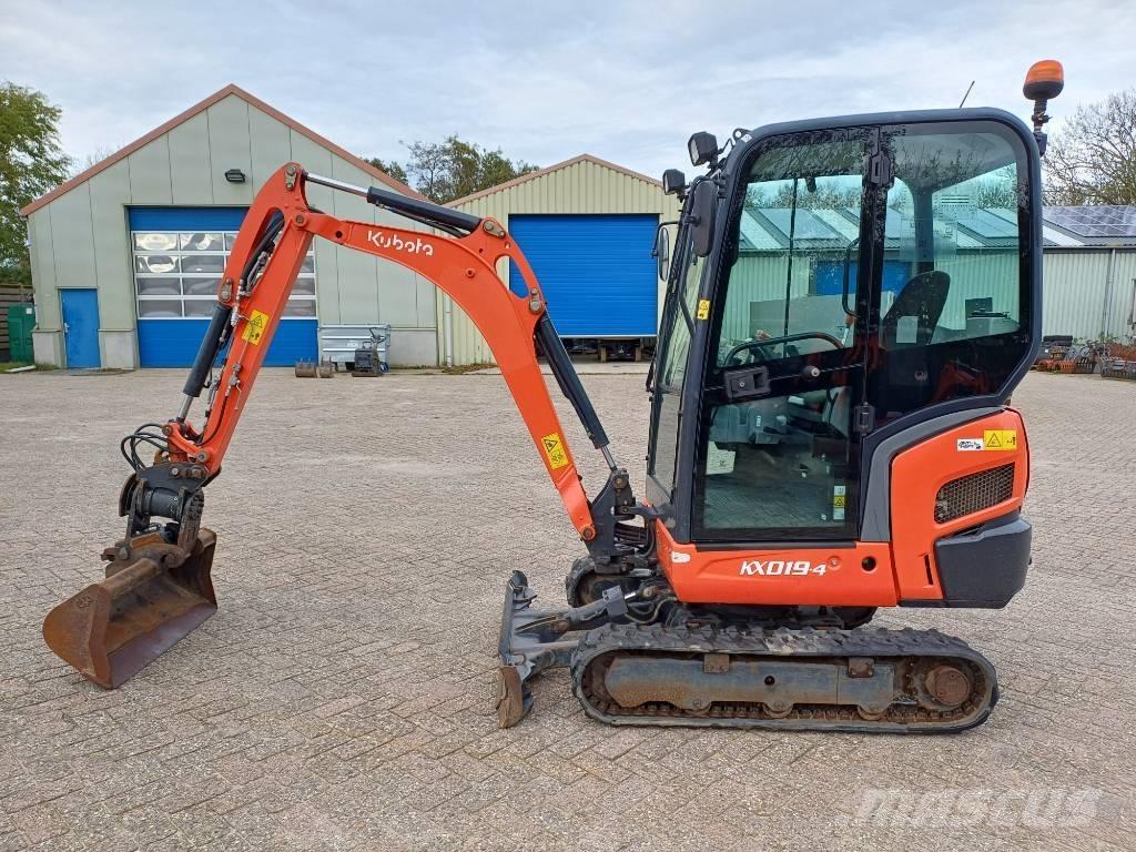 Kubota KX 019-4 Mini bagri <7t