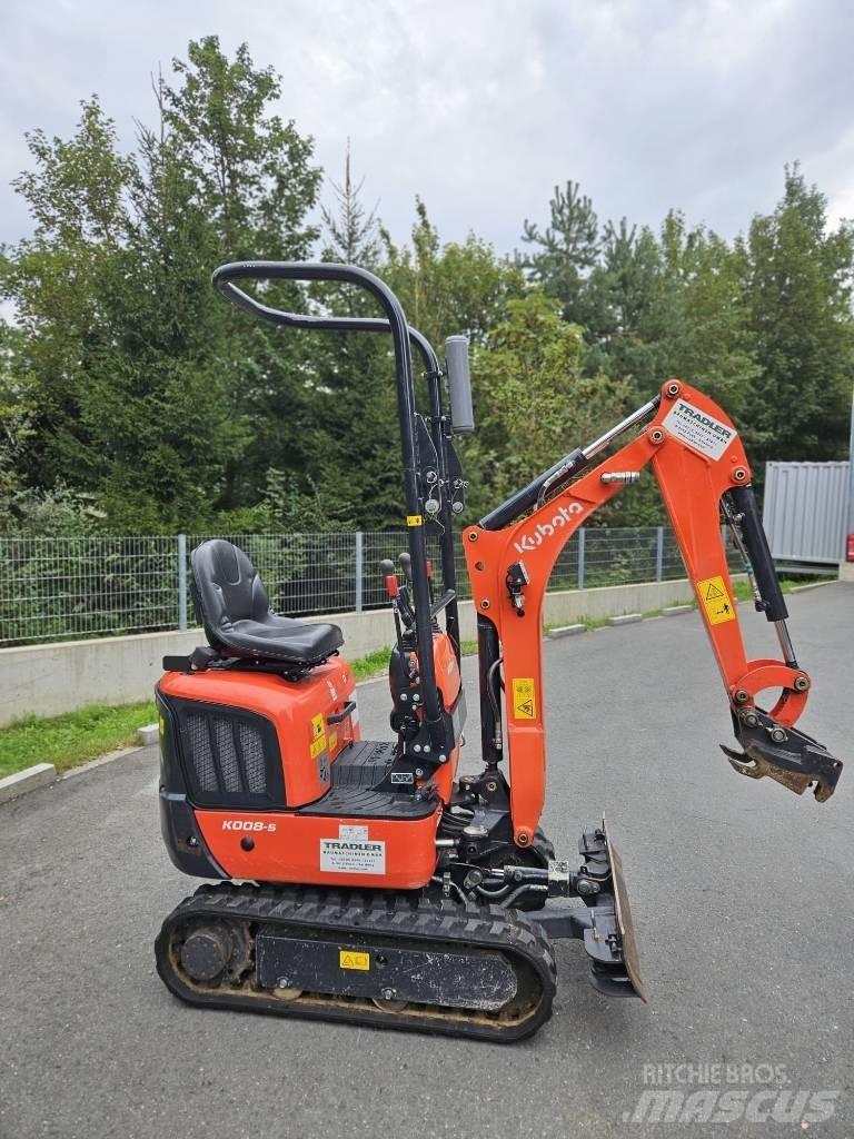 Kubota K008-5 VHG Mini bagri <7t
