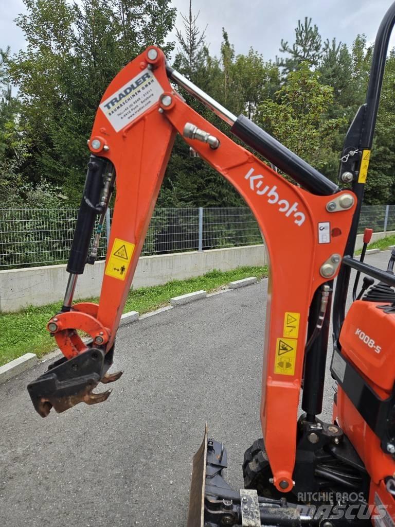 Kubota K008-5 VHG Mini bagri <7t