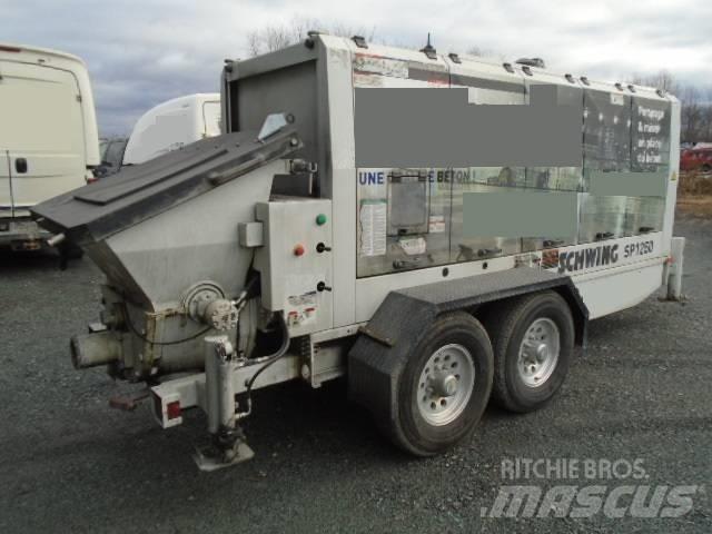 Schwing SP 1250 Kamionske črpalke za beton