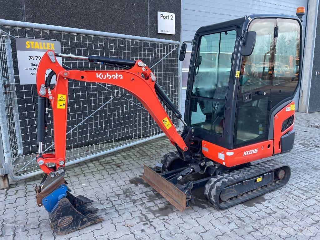 Kubota KX016-4 Mini bagri <7t