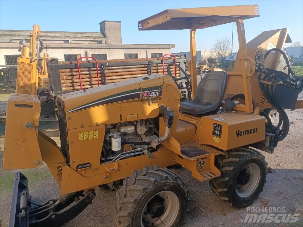 Vermeer RTX450 Freze za kopanje jarkov Trenčerji